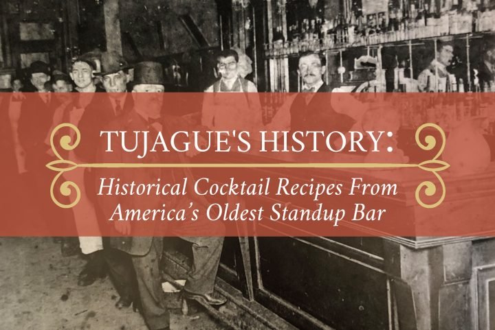 Tujague's Historical Cocktail Recipes